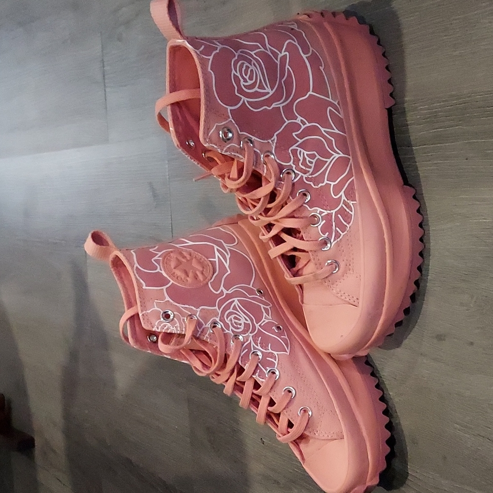 Converse Run Star HikeNatasha Cloud Floral Pink Quartz (W)